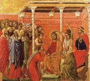 Duccio di Buoninsegna Christ Crowned with Thorns china oil painting reproduction